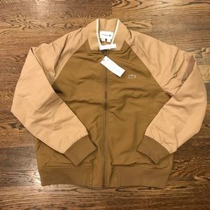NWT Lacoste Reversible Bomber Jacket